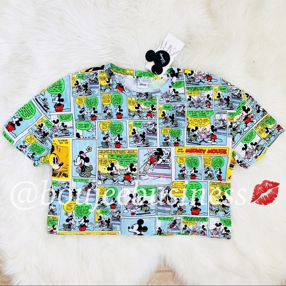 ZARA Mickey © Disney Crop Top - Picture 7 of 8